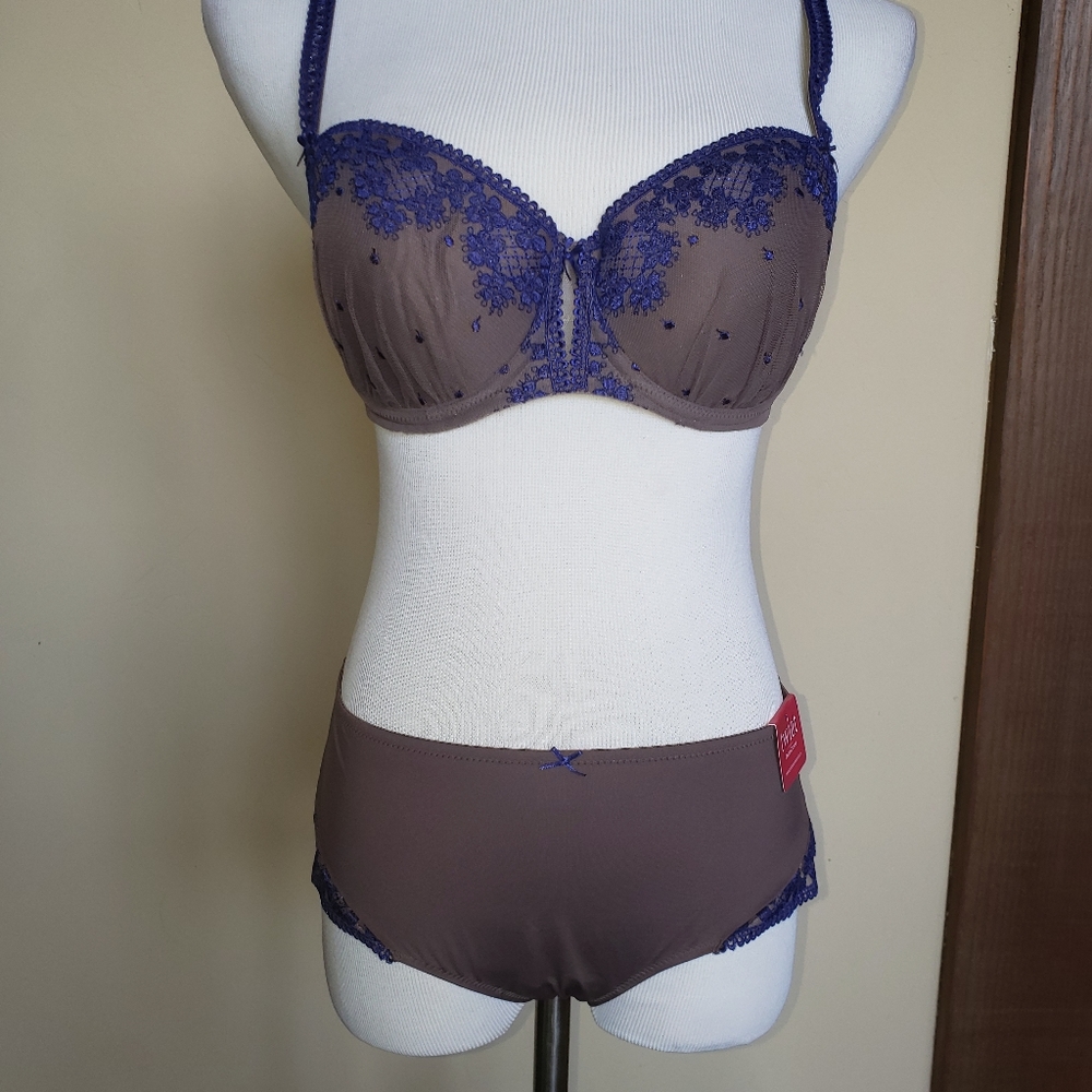 NWT PrimaDonna bra and panty set